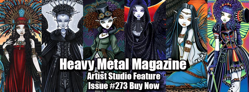 heavy metal magazine myka jelina feature