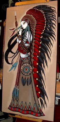 Wakanda Native Tribal Priestess